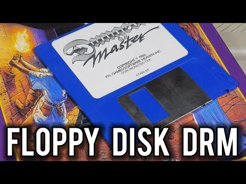Dungeon Master -  Clever Floppy Disk Anti-Piracy | MVG