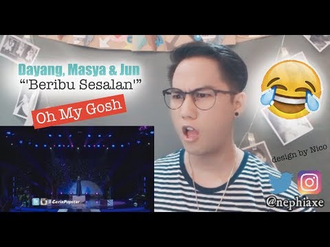 Ceria Popstar 2016: Konzert 6 – Dayang, Masya & Jun – Beribu Sesalan | REAKTION