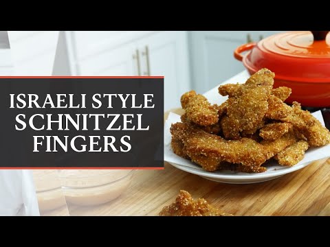 Israeli-Style Schnitzel Fingers