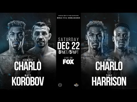 Charlo vs Korobov & Charlo vs Harrison PREVIEW: December 22, 2018