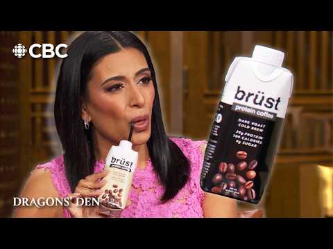 This protein coffee is hitting Canadian markets! 💪☕️ Brüst Full Pitch