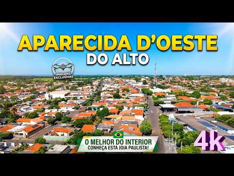 APARECIDA D´OESTE SP - IMAGENS  AÉREAS E HISTÓRIA