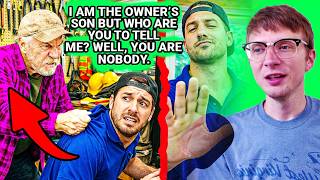 Son Of The Owner Forgot About The Consequences! "WHO ARE YOU TO TELL ME? I AM THE BOSS HERE" r/EP