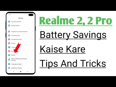 Realme 2, 2 Pro Battery Saving Kaise kare Tips And Tricks