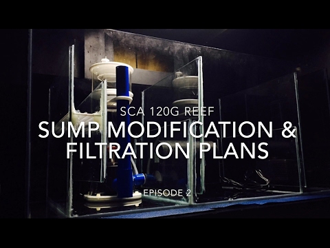 SCA 120 Gallon Reef Tank | Ep.2 | Sump Modification & Filtration Plans