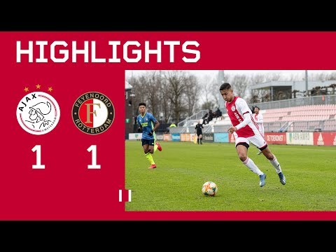 Highlights Ajax U19 - Feyenoord U19 | Champions group