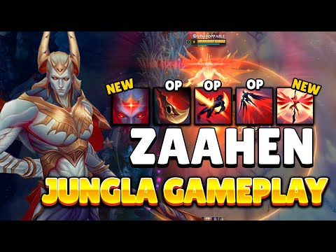 ZAAHEN IS BROKEN! The NEW CHAMPION DOMINATES the JUNGLE 🤯 (Complete Gameplay and BUILD)