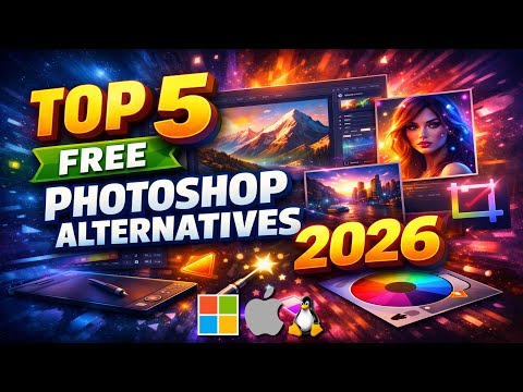 Top 5 Best FREE PHOTOSHOP Alternatives (2026)