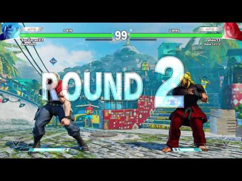 SF5 Beta Ranked SpritecanV2 (Nash) vs shou13 (Ken)
