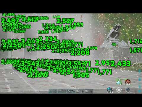 Ark Survival Evolved - 4 tribes vs 1 tribe the raid on Rad Tree