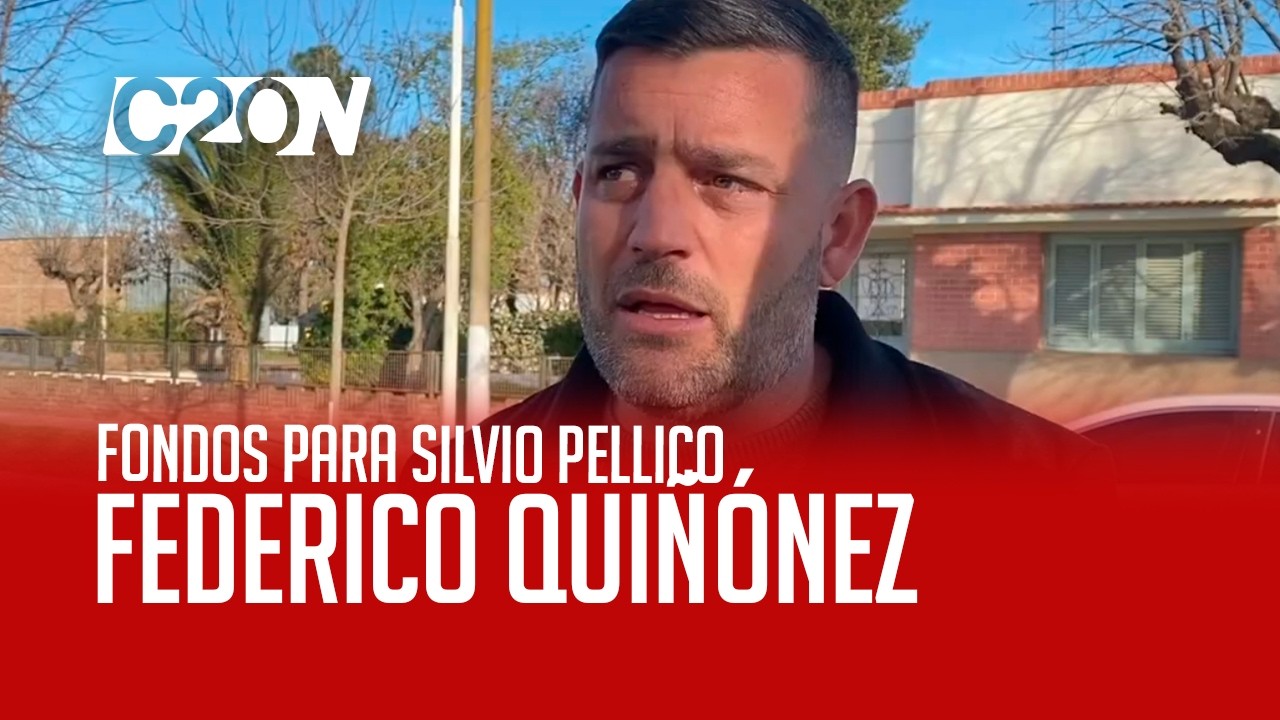 C20 Noticias | Fondos para Silvio Pellico - Federico Quiñones