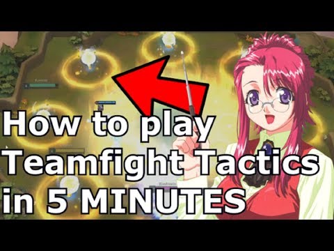 ⭐ HOW to PLAY Teamfight Tactics in 5 MINUTES with GAMEPLAY - Beginner Guide LoL TFT Auto Chess
