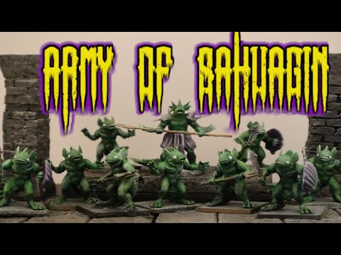 Sahuagin Batch Painting   Mini Painting #4