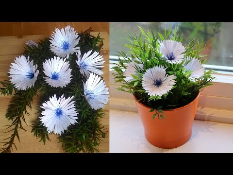 DIY Simple Paper Flowers-Handmade Craft... Video