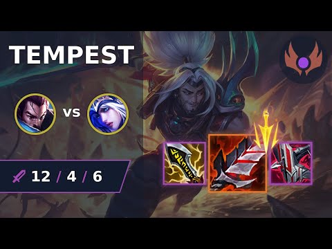 [ Tempest ] Yasuo BOT vs Ashe | NA MASTER | LOL Season 2024