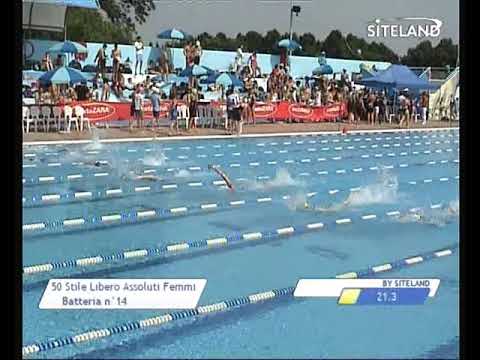 Serie 14 dei 50 Stile Libero  Assoluti Femmine Master - 12 MEMORIAL ANDREA BETTIOL