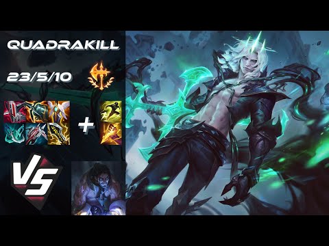 JUNGLE Viego vs Sylas [QUADRAKILL] - EU Grandmaster Patch 25.S2.8