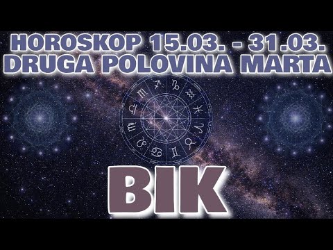 BIK ♉️ “Pozitivna vest!” HOROSKOP 15.03.-31.03.
