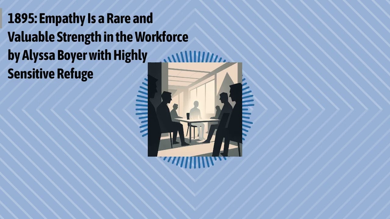 1895: Empathy Is a Rare and Valuable Strength in the Workforce by Alyssa Boyer with Highly...