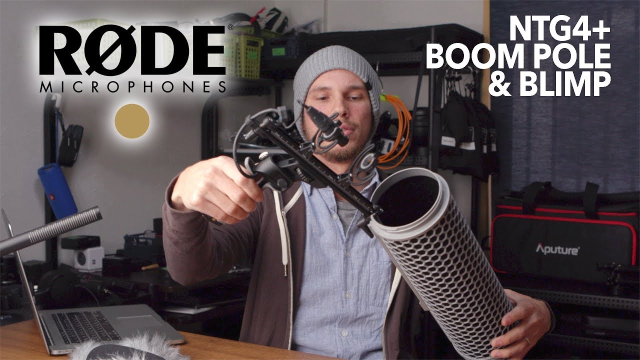 Rode NTG4+, Boom Pole and Blimp — Live Demo