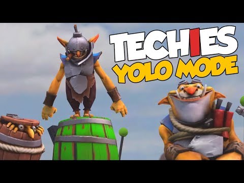 YOLO MODE TECHIES! - DotA 2 Funny Moments