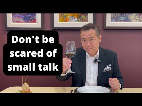 How to make engaging Small Talk | APWASI | Dinner Etiquette | Dr. Clinton Lee