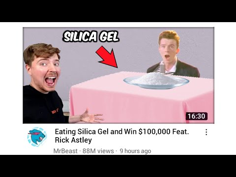 Rick Astley Eats Silica Gel