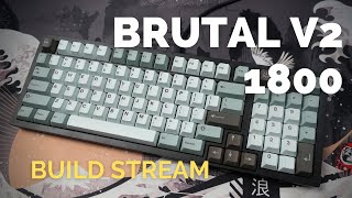 Build: Brutal V2 1800 - Half Plate and Cherry Blossom Switches