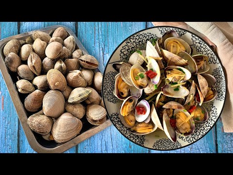 Super Easy Clams Recipe | Manilla Clams