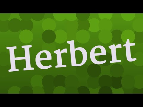 HERBERT pronunciation • How to pronounce HERBERT