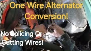 One Wire Alternator GM No More External Regulator!