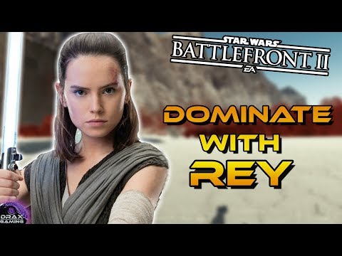 How to Dominate with REY | Hero Guide and Details! (Star Wars Battlefront 2)