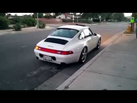 Porsche 993 Racing Exhaust Sound Video