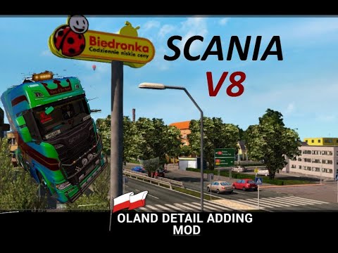 Ets2 Warring! Idiot on Road Transport Płock-Warszawa Poland-Detail-Adding-Mod-1.0.FIX1