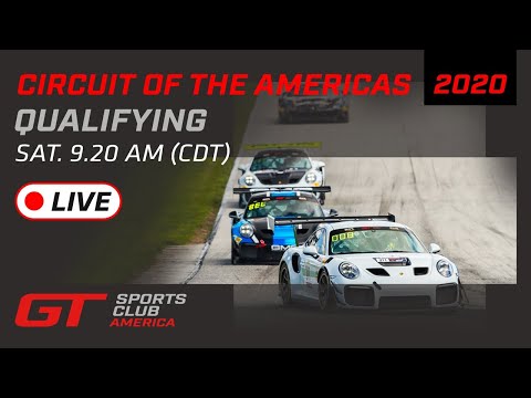 2020年 ブランパンGTワールドチャレンジ・アメリカ（COTA）GT SPORTS CLUB 予選ライブ配信動画