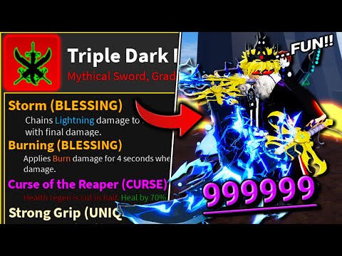 This ADMIN SWORD With BLESSINGS Gives INFINITE DAMAGE!! In Blox Fruits