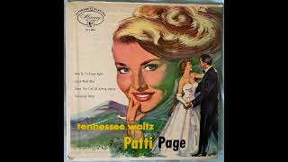 Patti Page Down The Trail Of Aching Hearts