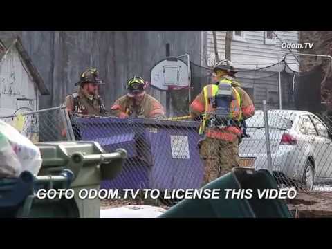 2018-01-27 - Residential Dumpster Fire in Ellenville, NY