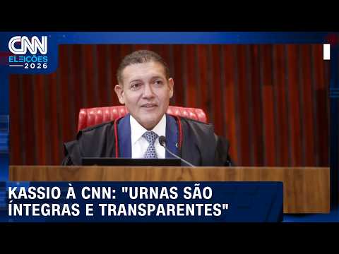 Independência da Justiça Eleitoral tem de ser preservada, diz Kassio à CNN | CNN NEWSROOM
