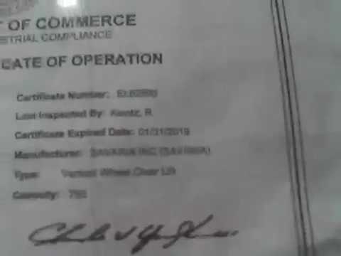 nice SAVARIA elevator in pine street parking garage