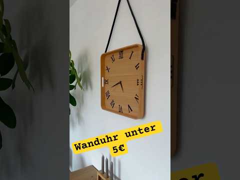 Wall Clock under 4€ - WandUhr unter 4€ - Uhren