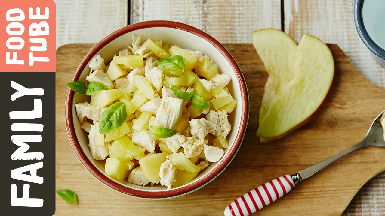 Potato, apple & chicken puree: Michela Chiappa