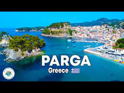 Parga, Greece 🇬🇷 | A Charming Seaside Town You Must See | 4K Drone & Walking Tour with Captions