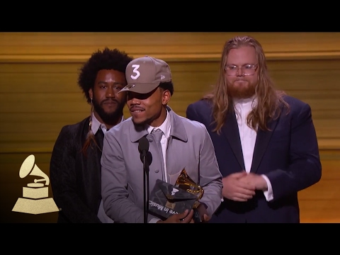 Chance the Rapper Wins Best New Artist | Acceptance Speech | 59th GRAMMYs