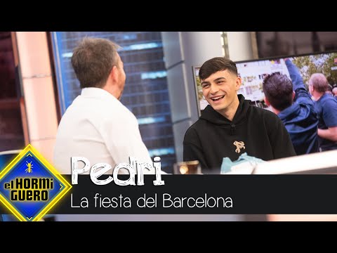 Pedri revela todos los detalles de la fiesta del Barcelona por el título de Liga - El Hormiguero