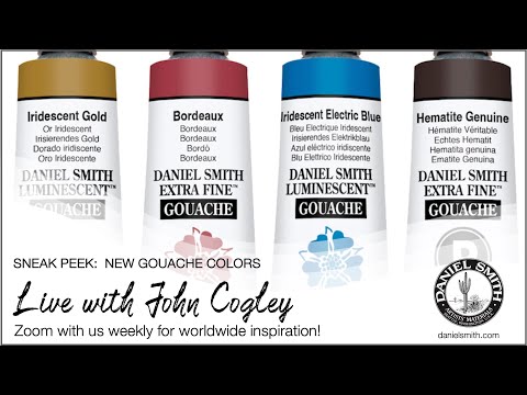 Sneak Peek of New GOUACHE Colors