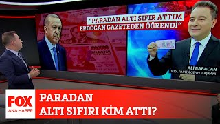 Paradan altı sıfırı kim attı? 29 Eylül 2022 Selçuk Tepeli ile FOX Ana 