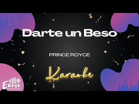 Prince Royce - Darte un Beso (Versión Karaoke)