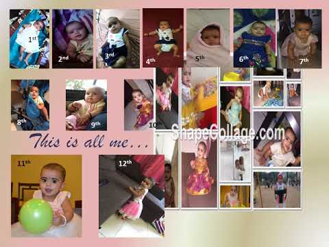 Srinika First Birthday Invite - 1st October 2017