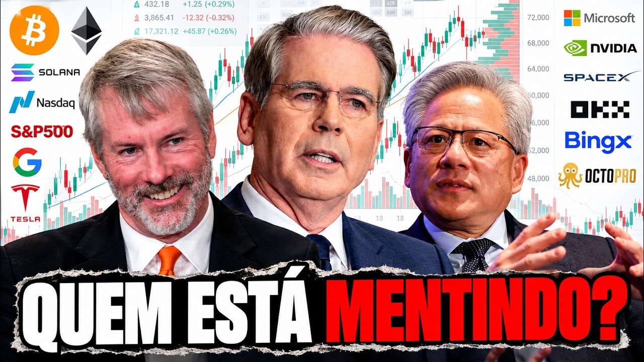 QUEM ESTÁ CERTO: BONDS, NASDAQ OU BITCOIN?